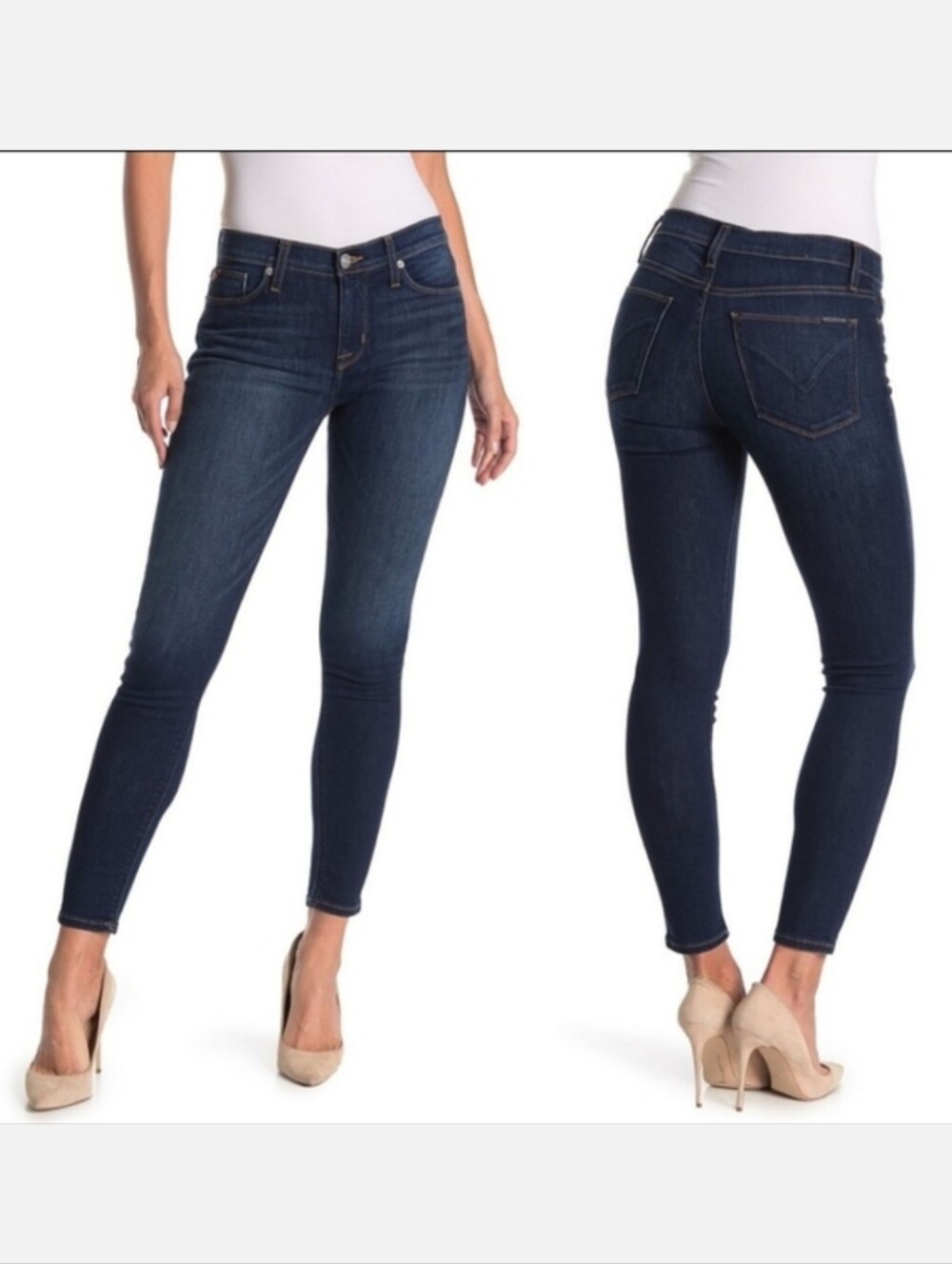 Hudson krista ankle super skinny jeans 31